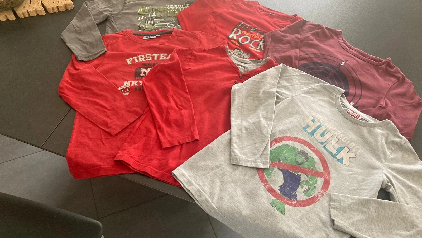 Lote de conjunto de ropa para niño de 8 años, sudadera con capucha Marvel – photo 2